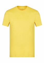 A|X ARMANI EXCHANGE Men's Cotton Jersey T-Shirt with Large Circular AX Chest Logo  XXL