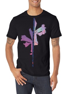 A | X ARMANI EXCHANGE Men's Digital Art Logo T-Shirt  L