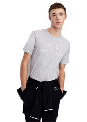 A|X ARMANI EXCHANGE mens Logo Crew Neck Short Sleeve Jersey T-shirt T Shirt   US