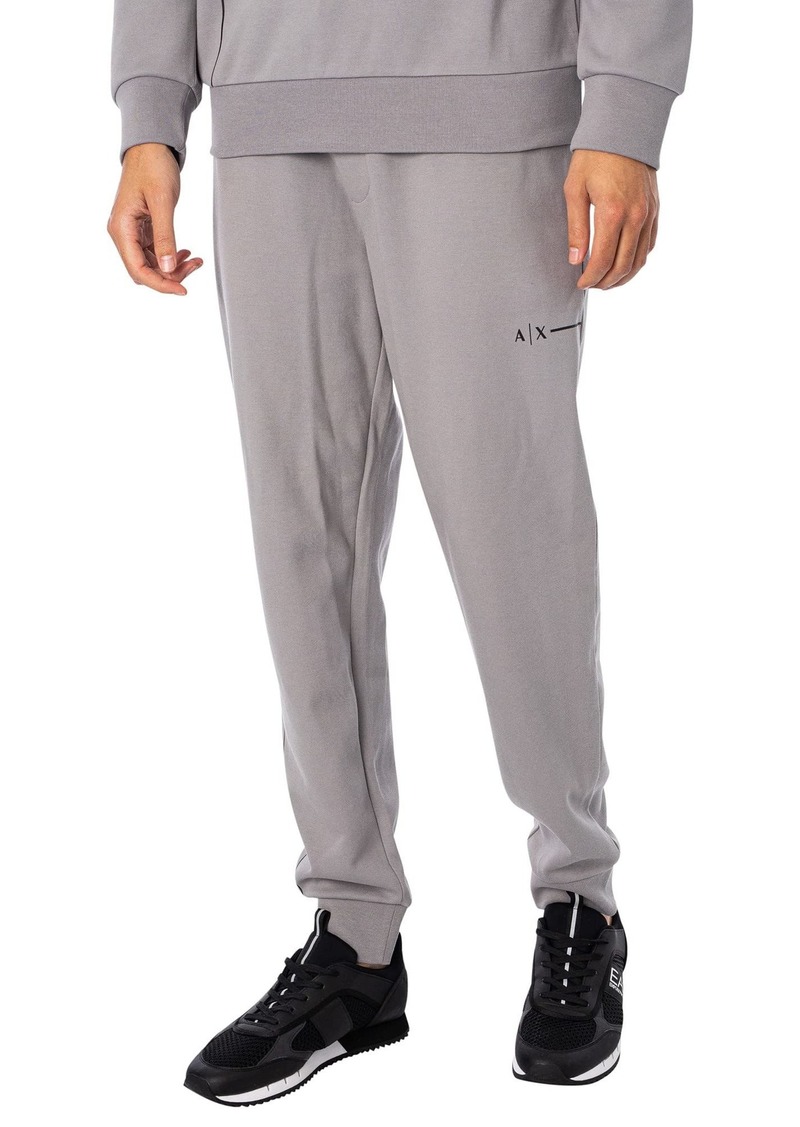 A | X ARMANI EXCHANGE Men's Logo Lines Fleece Pant