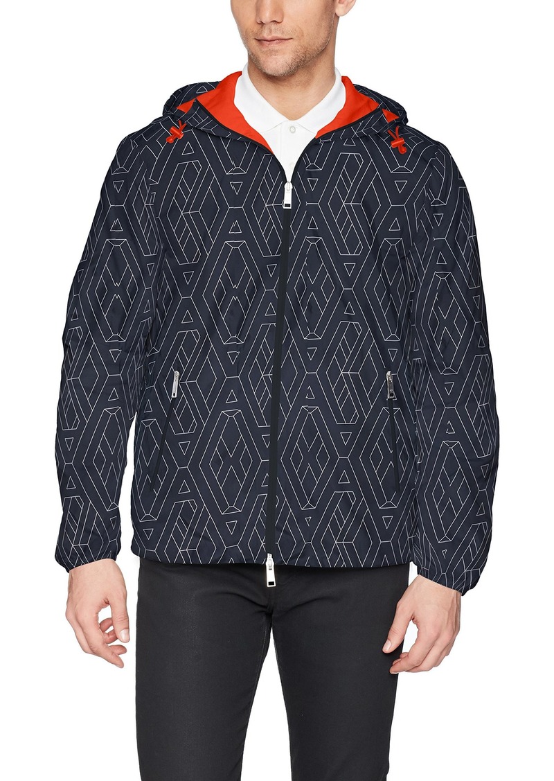 Armani Exchange A|X Armani Exchange Men's Logo Printed Armani Activewear  Jacket M | Outerwear