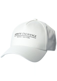 A|X Armani Exchange Men's Milano/New York Logo Baseball Hat  OS