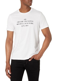 A | X ARMANI EXCHANGE Men's Pima Cotton Jersery Short Sleeve Slim Fit T-Shirt