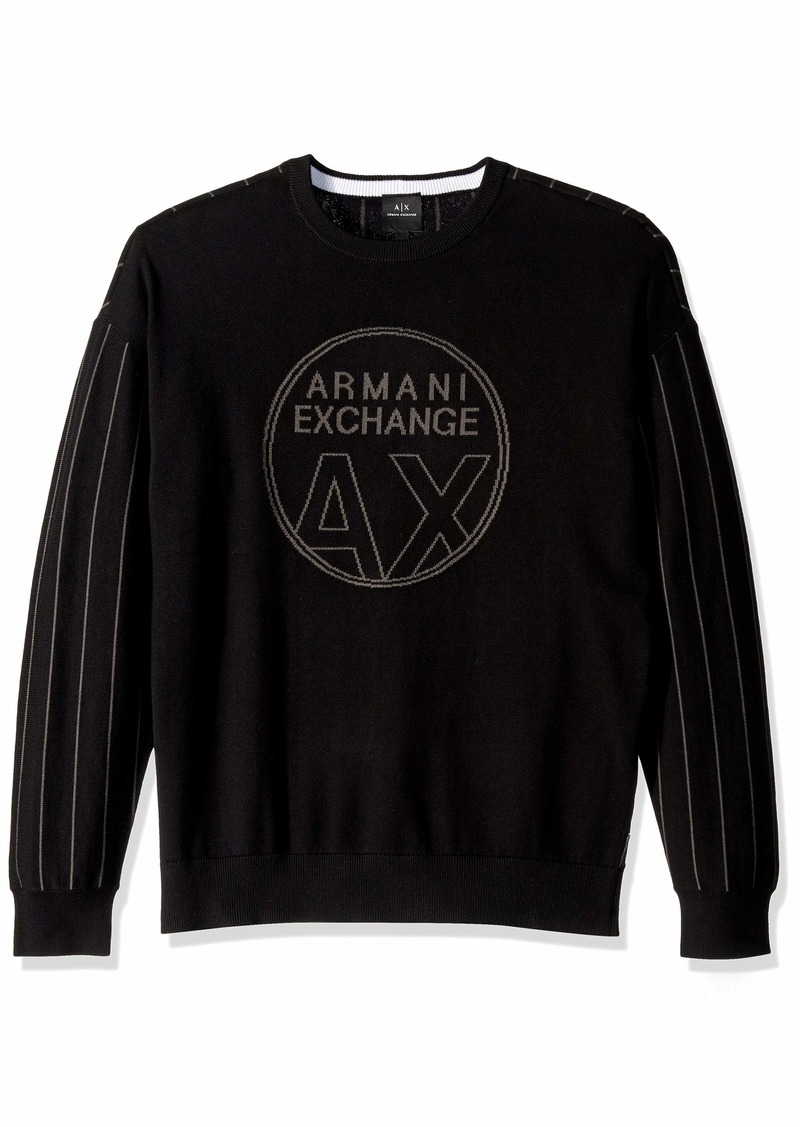 armani exchange black sweater