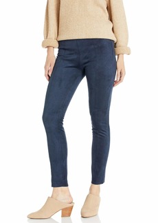 A|X Armani Exchange Women's Suede Form Fitting Leggings