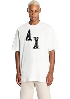 Armani Exchange Collegiate AX Logo Tee