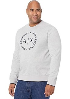 Armani Exchange Front Circle Logo Sweatshirt