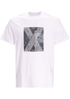 Armani Exchange graphic-print cotton T-shirt