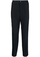 Armani Exchange high-rise tapered trousers