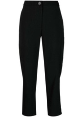 Armani Exchange high-waisted cropped trousers
