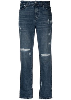 Armani Exchange J06 mid-rise cropped jeans