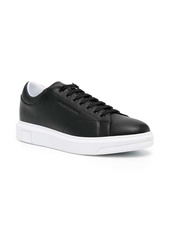 Armani Exchange leather low-top sneakers