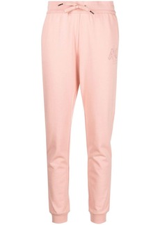 Armani Exchange logo-embellishment cotton track pants