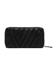 Armani Exchange logo-plaque quilted wallet