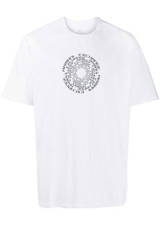 Armani Exchange logo-print cotton T-shirt