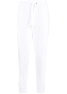 Armani Exchange logo-print cotton track pants