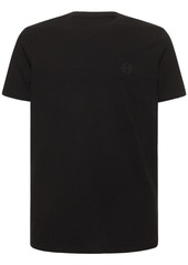 Armani Exchange Logo Print Stretch Cotton T-shirt