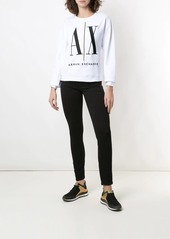 Armani Exchange logo-print sweatshirt