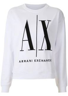 Armani Exchange logo-print sweatshirt