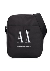 Armani Exchange Logo Print Tech Crossbody Bag