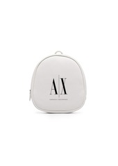 Armani Exchange logo-printed backpack