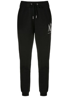 Armani Exchange logo track pants