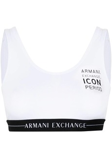 Armani Exchange logo-underband top