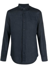 Armani Exchange long-sleeve linen shirt