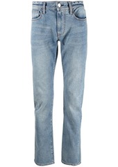 Armani Exchange low-rise slim-cut jeans