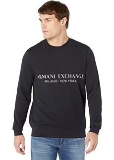 Armani Exchange Milano/New York Logo Sweatshirt