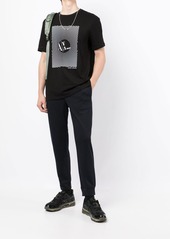 Armani Exchange slim-cut logo track-pants