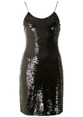 Armani Exchange sequin-embellished mini dress