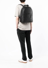 Armani Exchange zip-pocket backpack