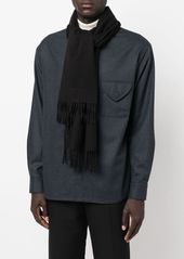 Armani felted cashmere scarf