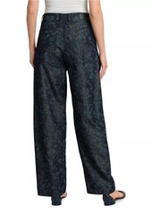 Armani Metallic Denim Pants