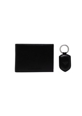 Armani folded leather wallet and tag