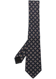 Armani geometric-pattern silk tie