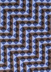 Armani geometric-pattern silk tie