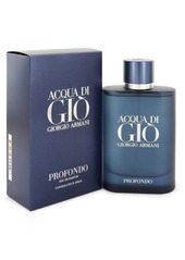 Giorgio Armani 551096 4.2 oz Acqua Di Gio Profondo Cologne Eau De Perfume Spray for Men