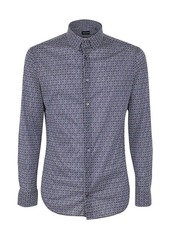 GIORGIO ARMANI JACQUARD SHIRT CLOTHING