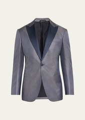 Giorgio Armani Men's Geo Jacquard Dinner Jacket