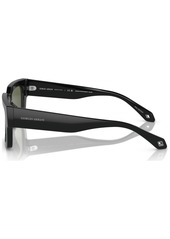 Giorgio Armani Men's Polarized Sunglasses, AR8184U52-p 52 - Black