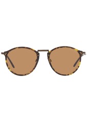 Giorgio Armani Men's Sunglasses, 51 - Havana