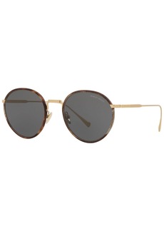 Giorgio Armani Men's Sunglasses - MATTE PALE GOLD/BROWN GRADIENT