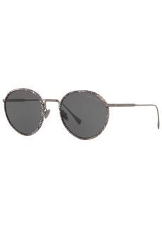 Giorgio Armani Men's Sunglasses - MATTE GUNMETAL/GREY