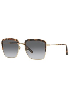 Giorgio Armani Women's Sunglasses, AR6126 - Pale Gold-Tone, Brown Tortoise