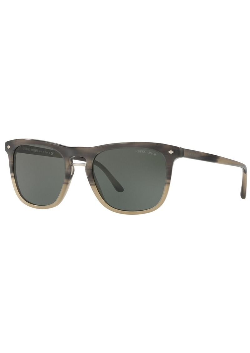 Giorgio Armani Men's Sunglasses, AR8107 53 - GREY B-COLOR