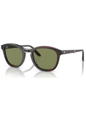 Giorgio Armani Men's Sunglasses, AR817051-x - Striped Brown