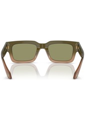 Giorgio Armani Men's Sunglasses, AR8184U - Gradient Green, Brown