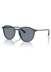Giorgio Armani Men's Sunglasses AR8196 - Transparent Blue